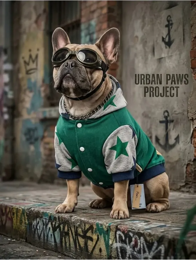 Aboutpet Denim kedi köpek kıyafeti